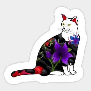 Yakuza Neko Sticker